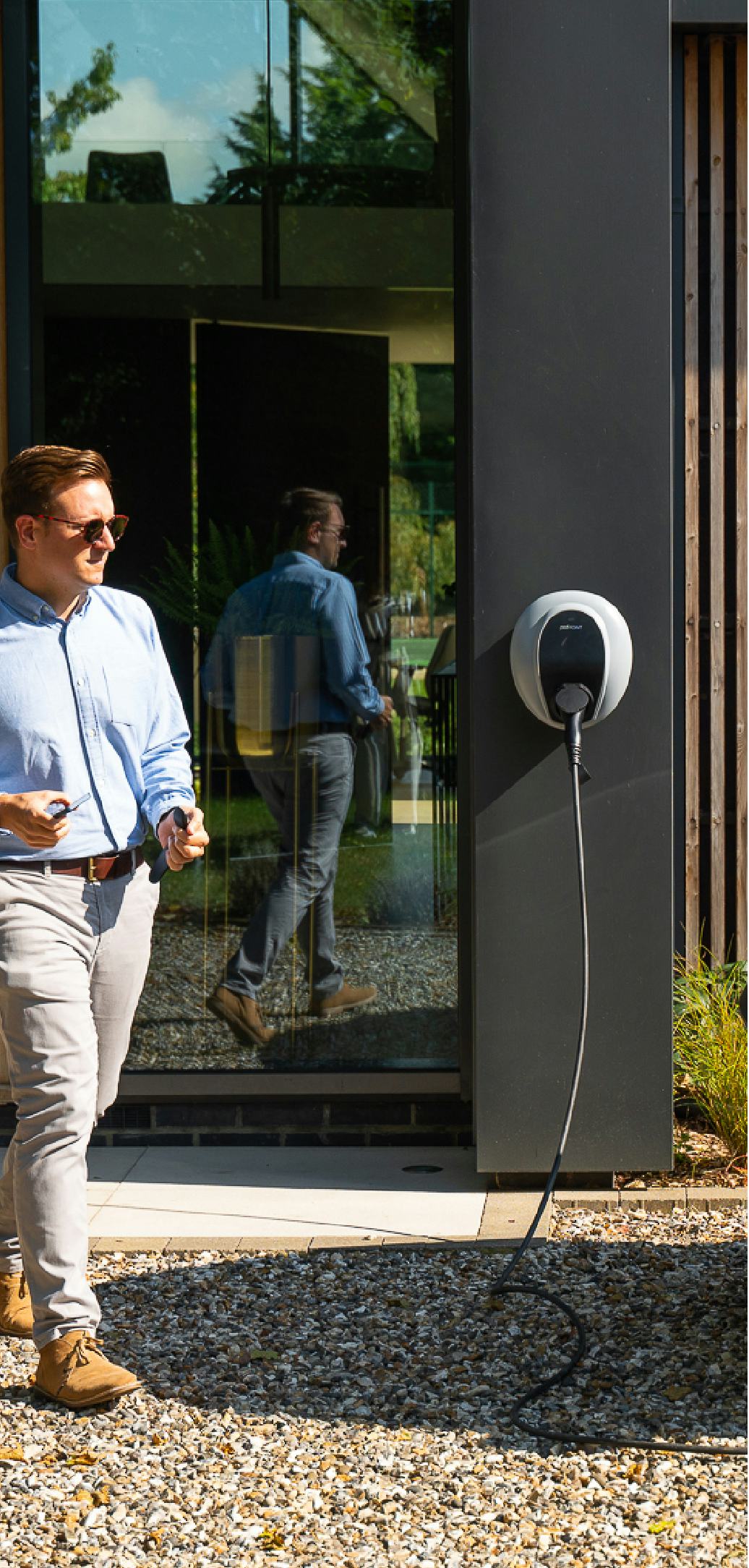 Electric car home chargers for home installation